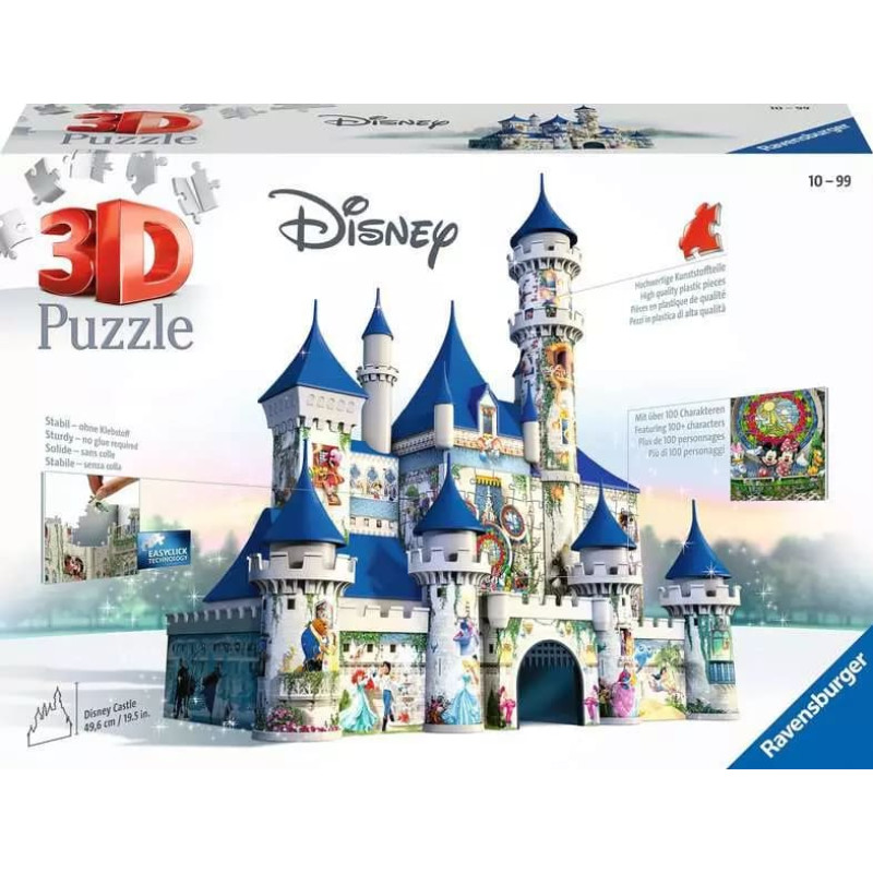 Ravensburger 3D Puzzle Disney Castle, 216 pcs, 12+