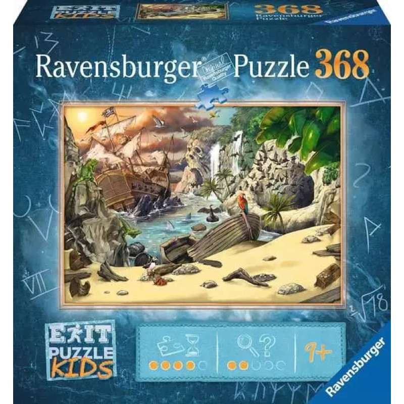 Ravensburger Puzzle Escape 368 Pirates Peril 9+