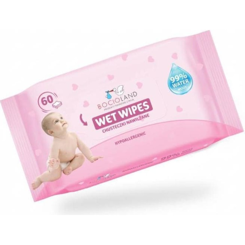 Bocioland 1530 TISSUES 99% WATER 60PCS BL153