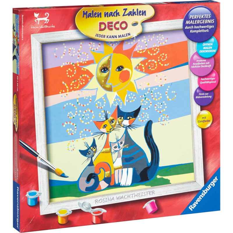 Ravensburger Paint by Numbers &ndash; Cats