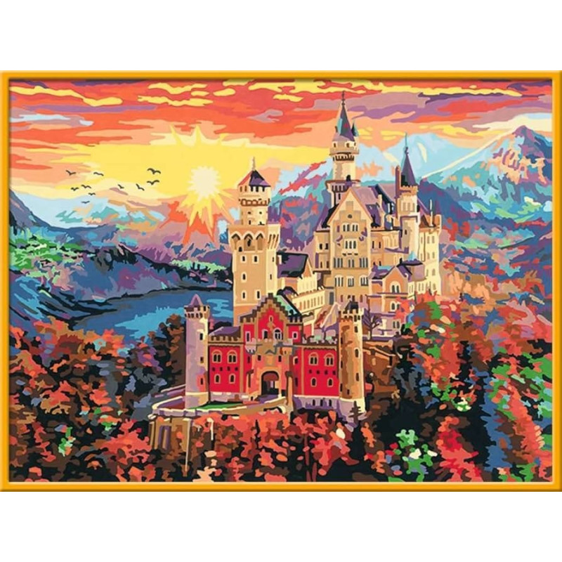 Ravensburger Paint by Numbers &ndash; Neuschwanstein Castle