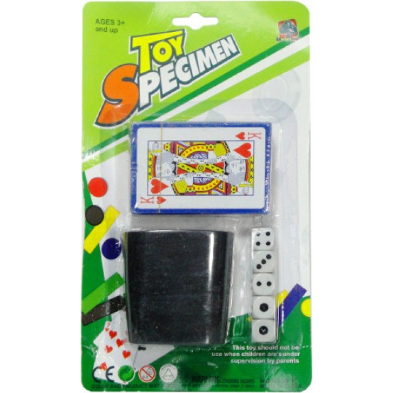 Swede Spēļu kartes+kauliņi G5807