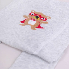 Yo Baby Zeķubikses 92/98 RAB-0003 light grey bear