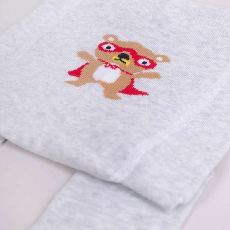 Yo Baby Zeķubikses 92/98 RAB-0003 light grey bear