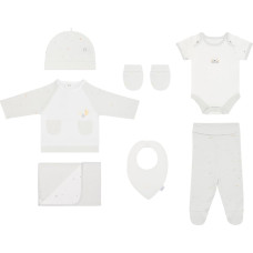 Newborn romper set 7pcs Bear with me Blue