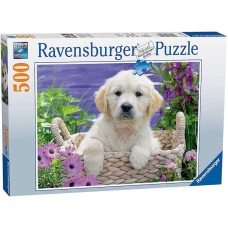 Ravensburger Puzzle 500 Sweet Golden Retriever