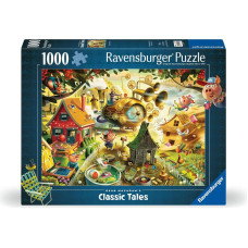 Ravensburger Puzzle 1000 Look Out Little Pigs!