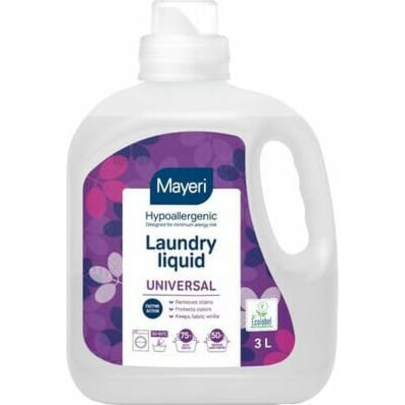 Mayeri Hypoallergenic laundry gel Universal 3L