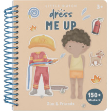 Little Dutch Dress me up book Jim & Friends