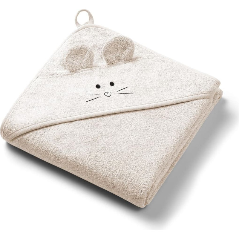 Babyono 1553/05 BAMBOO BATH COVER 100 X 100 LIGHT BEIGE