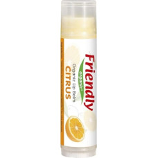 Friendly Organic Citrus lip balm, 4.25 g