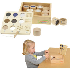 Masterkidz Zgaduj Dotykiem Materiał I Faktura 12 Element&oacute;w Montessori