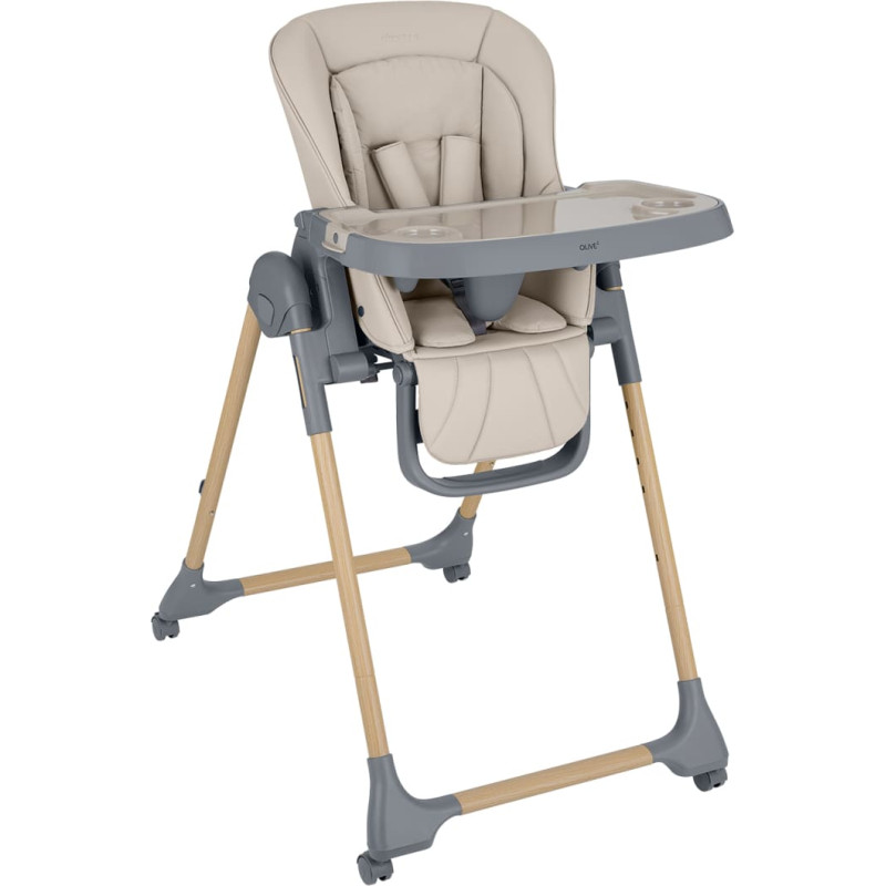 KIKKABOO Söötmislaud Olive 2 Beige