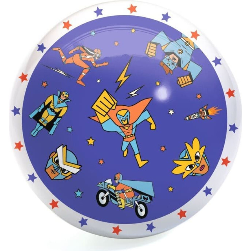 Djeco M&auml;ngupall - Superkangelased (22 cm &oslash;)