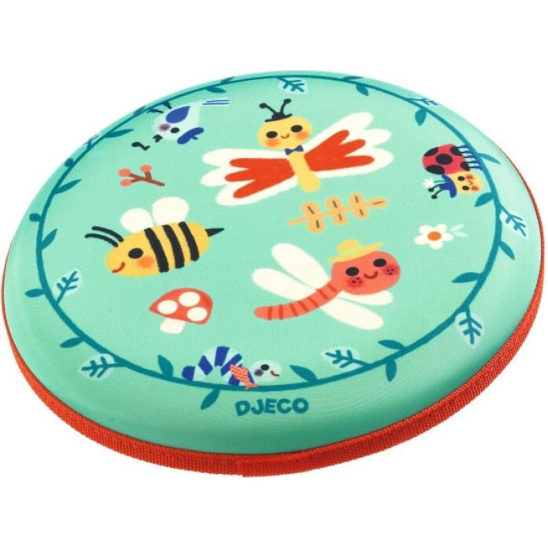 Djeco Lendav taldrik - Putukad (20 cm)