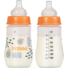 Baboo Anti-Colic Baby Bottle BLUE HAZE, 3+ Months, 250 ml