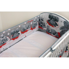 Ankras Apmale 360 cm FUNNY BEAR grey, Ankras