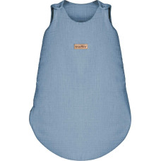 Sleeping bag muslin 0,5 TOG Malaga 6-12m baby blue