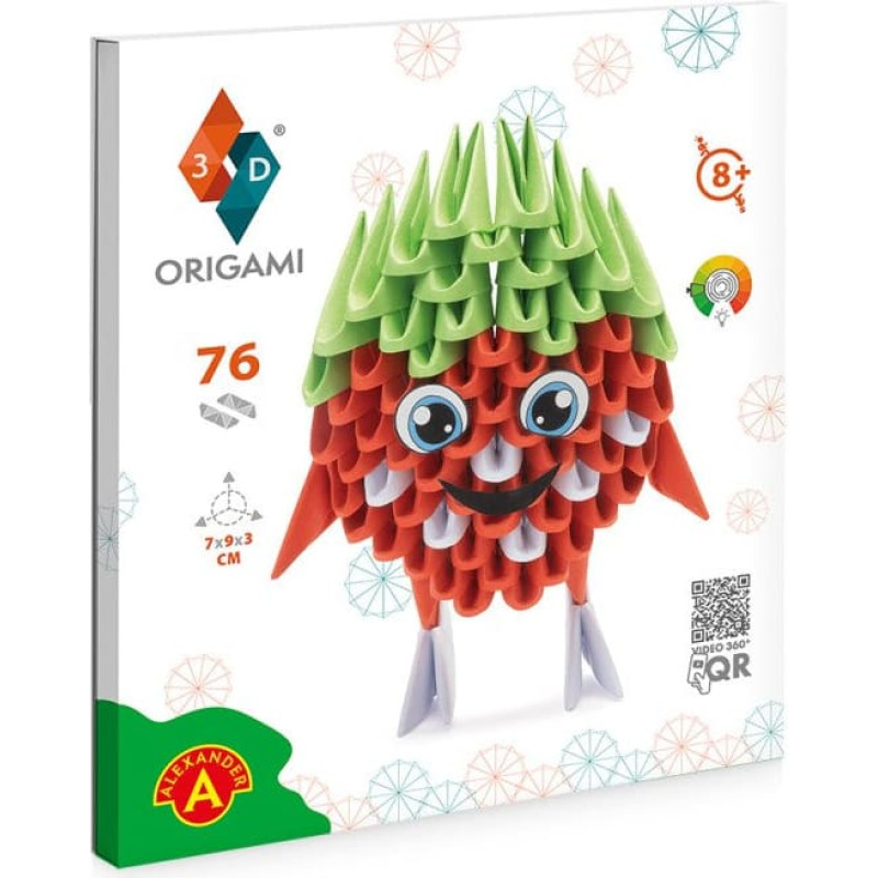 Alexander Origami 3D konstruktor - Maasikas