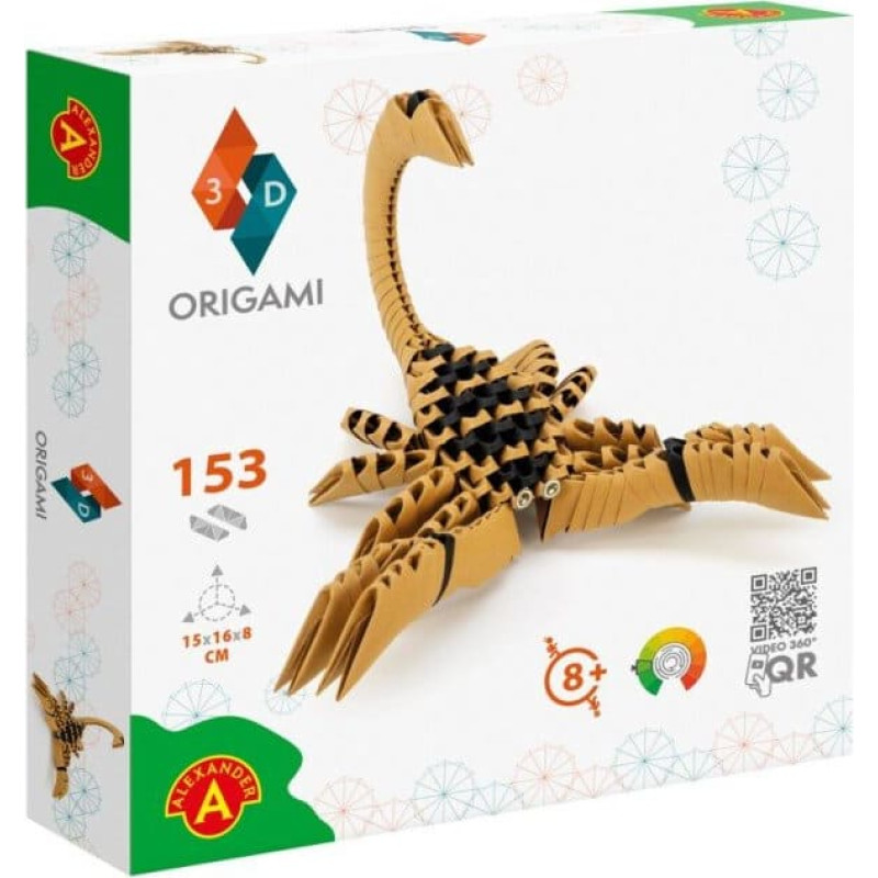 Alexander Origami 3D konstruktor - Skorpion