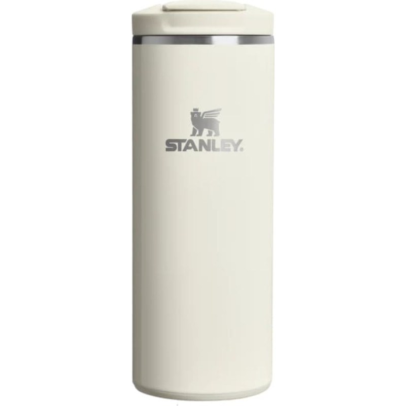 Stanley Termokrūze The Transit Fliptop Mug 0,35L glancētā krēmkrāsā