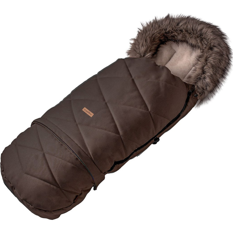 Regulowany śpiwór GrowUP Scandi 0-36m brown
