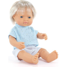 Miniland MFM BLOND DOLL BOY 38CM