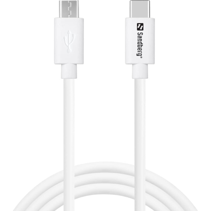 Sandberg 136-74 USB-C>MicroUSB Charge Cable 1m