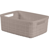 Curver Groziņ&scaron; Jute S 5L 27x20x11cm bē&scaron;s