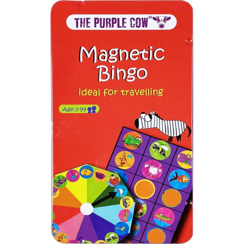 Purple Cow ceļojumu spēle Animal Bingo (LT, LV, EE), 061