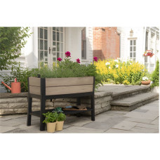 Keter Deco Elevated Garden Bed lillepott 48 L, pähklipruun
