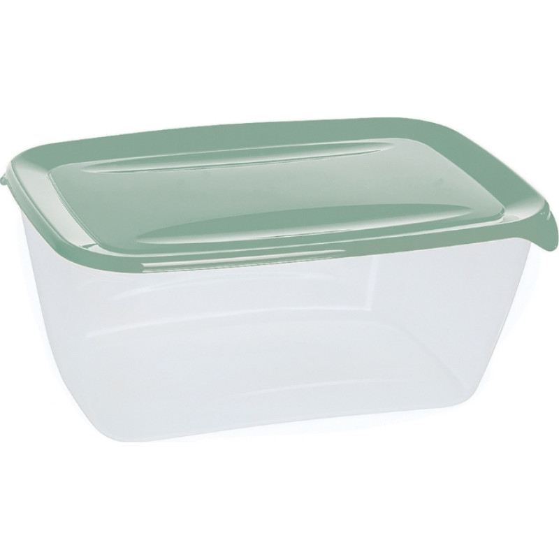 Curver Pārtikas trauciņ&scaron; taisnstūris 5L Fresh&Go zaļ&scaron;