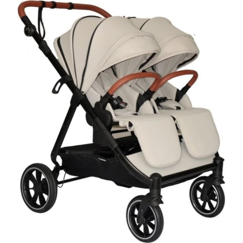 Baby Monsters Easy Twin 5 kaksikute vanker, Stone