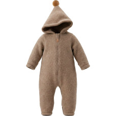 Wool romper suit Sierra 86/92 brown