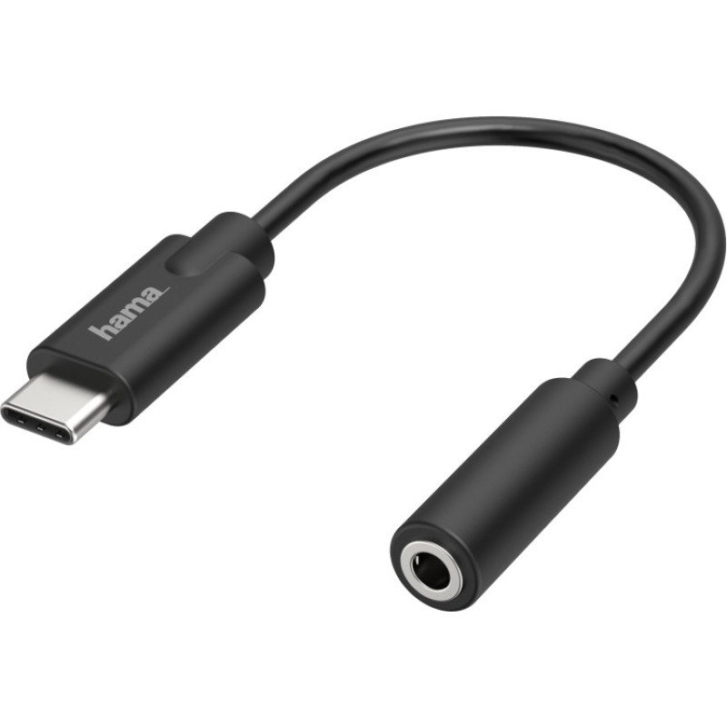 Hama 00205282 Audio Adapter USB-C To 3.5mm Black