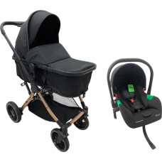 Stroller 3in1 transf. seat One Black