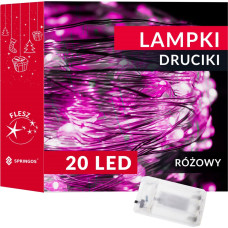 Springos CL0009 LED AKULAMPID 20 LED-i