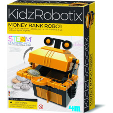 4M KidzRobotix DIY rinkinys Robotas-taupyklė