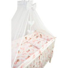 Ankras Bedding set - 6  parts - 120/90/360 - FAIRY - PINK