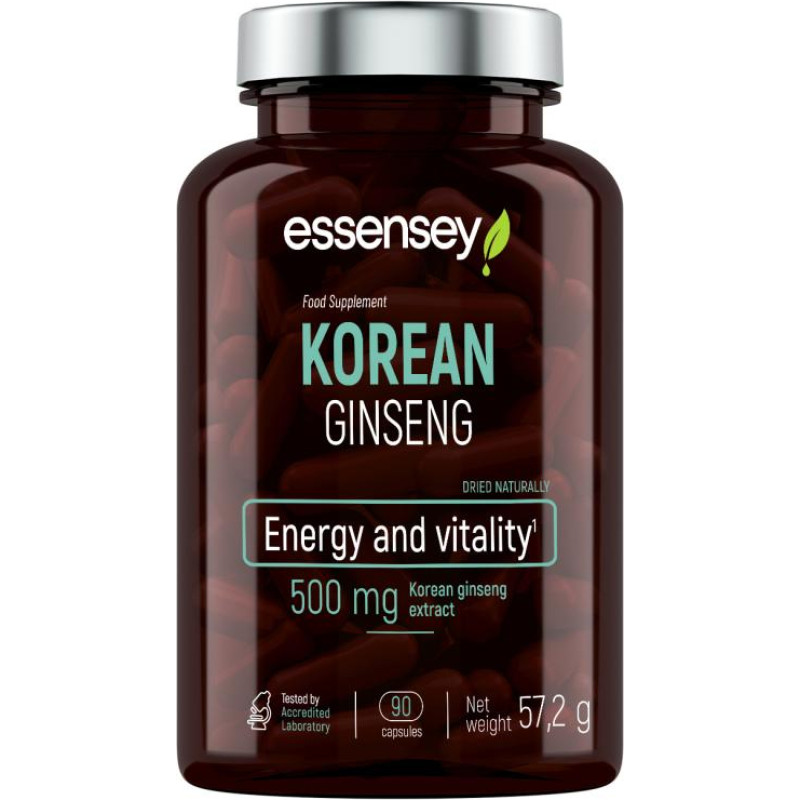 Trec Adaptogeen TREC ESSENSEY KOREAN GINSENG  90 kapslit