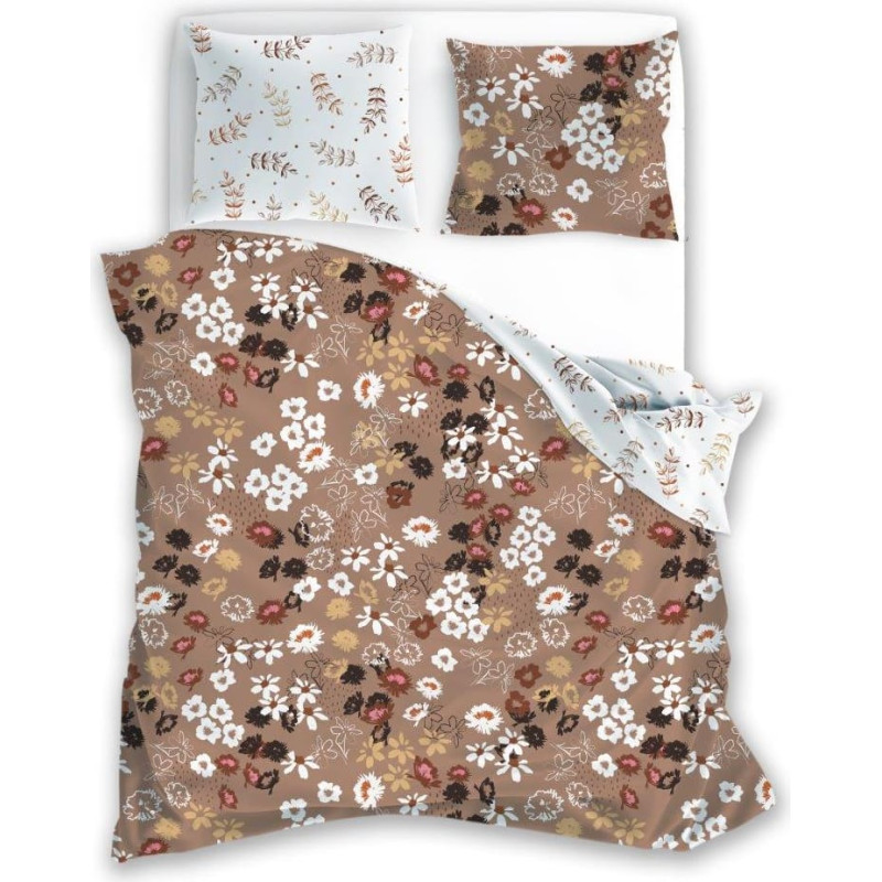 BEDDING SET 140X200+70X90 HARMONY 007 MICROFIBER