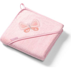 Babyono Bambusa dvielis ar kapuci 100x100 cm 346/04 pink [A]