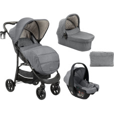 KIKKABOO Käru 3in1 Selina Light Grey 2024