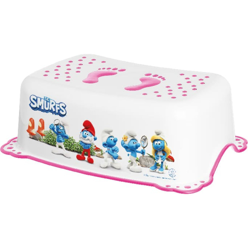 Maltex kaheastmeline jalapink Smurfid, valge/roosa