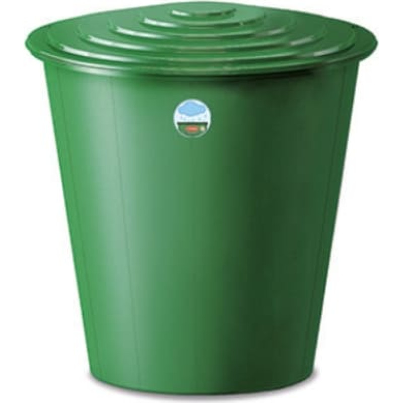 Stefanplasti veetünn 210L kaane ja kraaniga, Ø76,5×81 cm