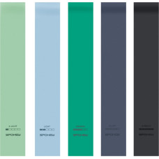 Spokey A set of fitness bands (5 pcs) with a different resistance level Spokey ARTIO