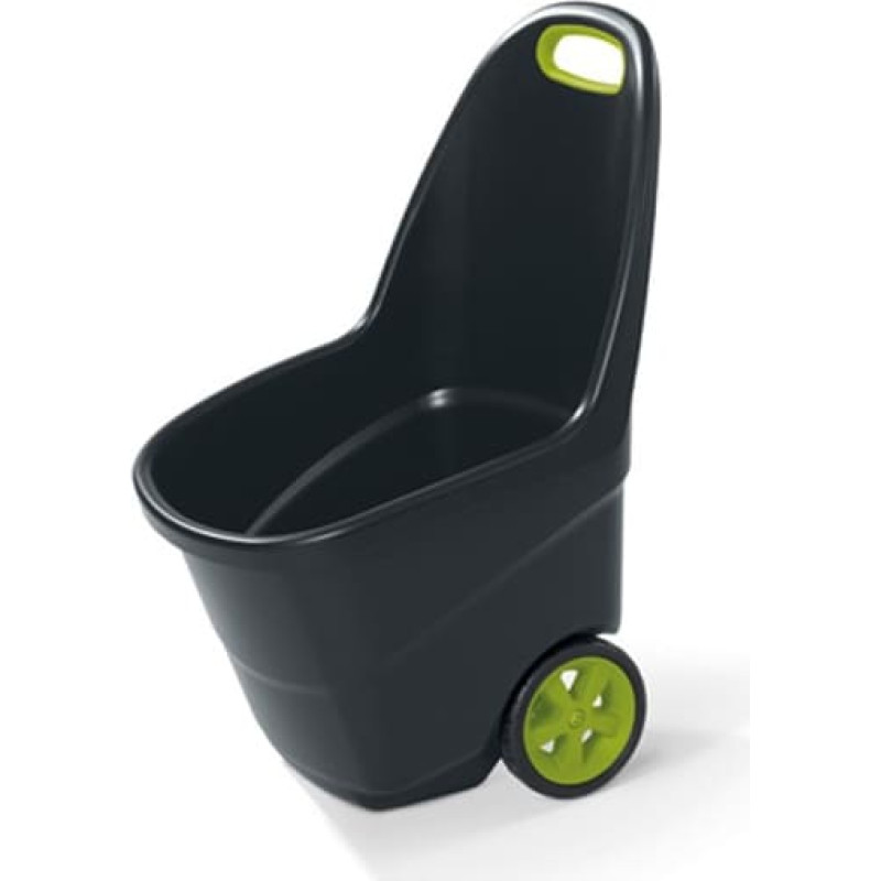 Keter Easy Go XL aedkäruks, 62L, tumehall