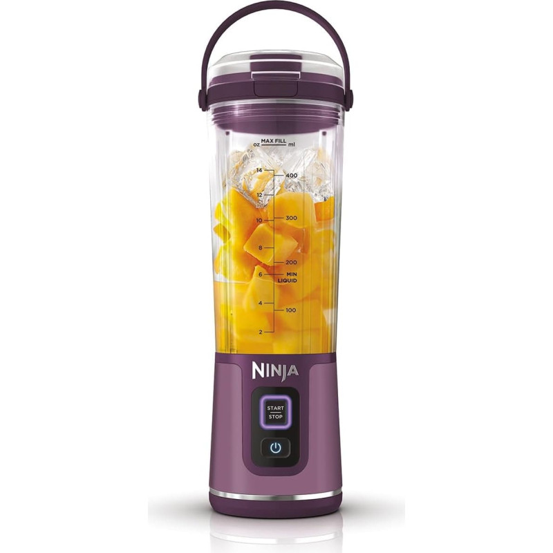 Ninja pārnēsājams bezvadu kokteiļu blenderis, 0.5l, violets - BC151EUPR