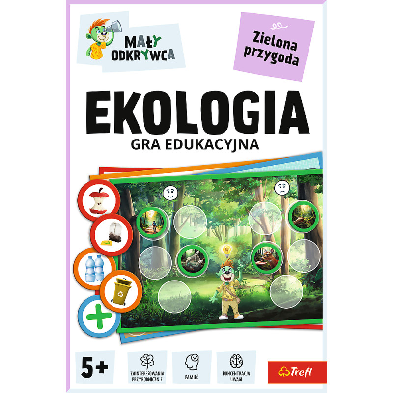 Trefl 02806 Gra Ekologia / Mały Odkrywca