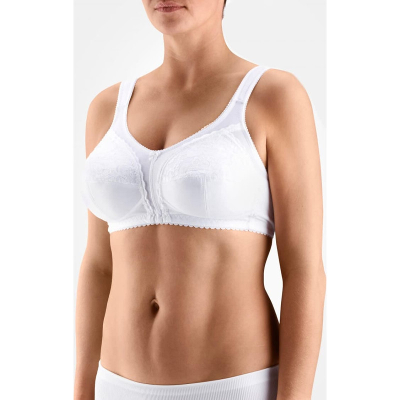 Tonus Elast 0407-02 Sofija Elastic medical-rehabilitation bra White N2 (DD80)